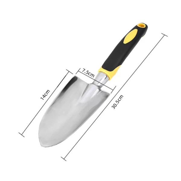 Gardening Small Shovel Alloy Plants Flower Loose Soil Shovel Weeding Digging Holes Tools  For Garden Planting Non-Slip Handle - Image 3